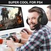 Słuchawki Gamingowe V6 Stereo z Mikrofonem do Nintendo Switch Kabel 3.5mm Przewodowy Zestaw Słuchawkowy do Gier na Ps4 PC