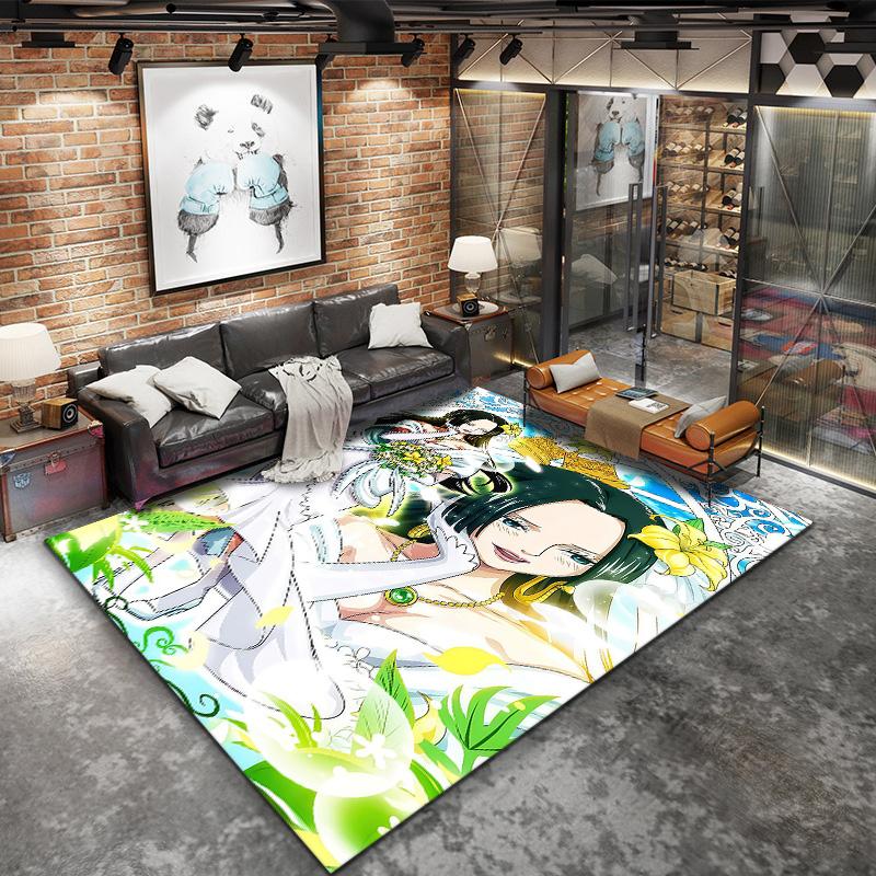 Boa Hancock Carpet Rug For Living Room Bedroom Home Sofa Decoration,kids Play Nonslip Floor Mat