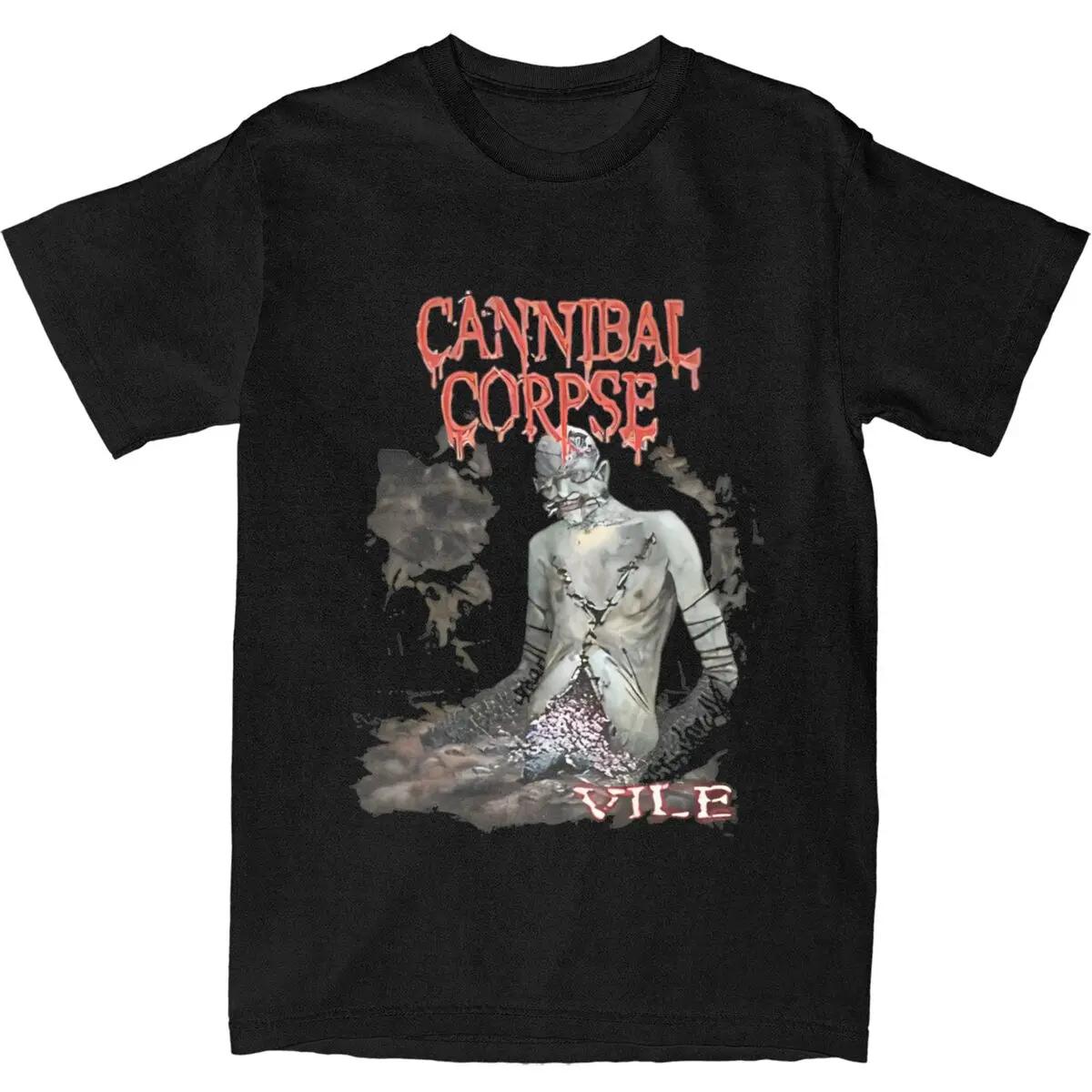 Mens CANNIBAL CORPSE Vile Tshirts Pure Cotton Tees Summer... XXL