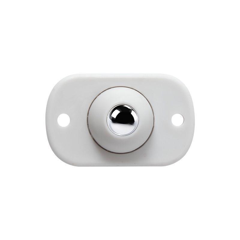Universal Punch-Free Adhesive Small Wheel Pulley for Storage Boxes