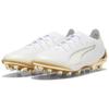 PUMA ULTRA 6 Support Soccer Shoes Unisex White Gold