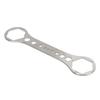Bike Front Fork Wrench Stainless Steel Bicycle Pneumatic Fork Cover Removal Tool for Mountain Bike