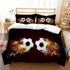 3D Bedding Set Comforter Duvet Cover Charming Football Printing Bed Quilt Cover Pillowcase Microfiber Home Textiles