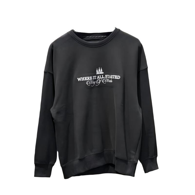 Li-Ning Simple Casual Versatile Round Neck Sweatshirt Men tops AWDU281-4 L