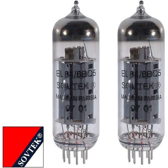 

Brand New Plate Current Matched Pair (2) Sovtek EL84 6BQ5 Vacuum Tubes