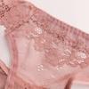 Sexy Panties Women Lace Low-waist Solid Sexy Briefs Embroidery Thong Transparent Hollow Out Underwear Female G-String