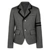 Giacca Suit Scolastica Unisex per Bambini con Collo a Revers e Manica Lunga