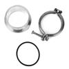 Turbo Compressor V Band Flange Clamp Accessory Fit for Holset HX35 HX35W HX40W Turbo