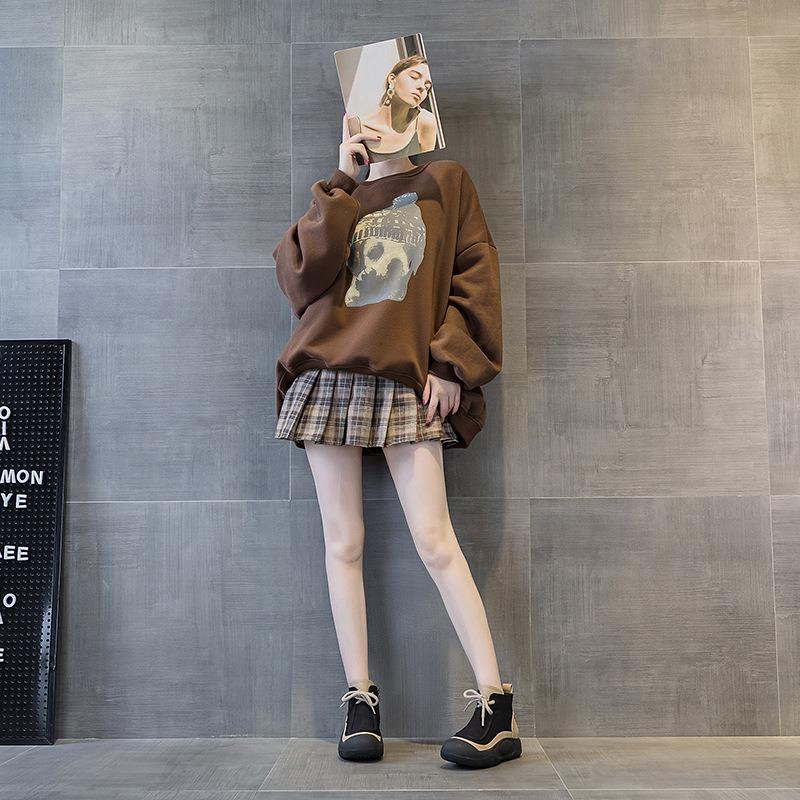 981 Leather Women's Shoes Autumn and Winter New Muffin Thick-soled Inner Height Increase Casual Women's Shoes