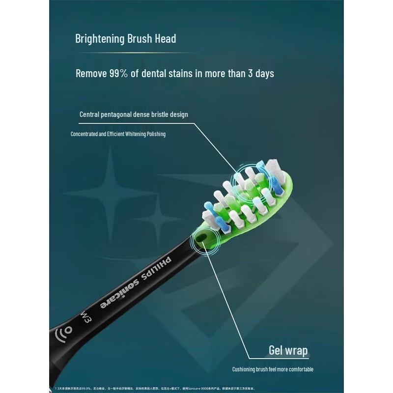 Philips Sonicare DiamondClean 9900 Smart Electric Toothbrush CN plug (adapter included)