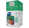 Magnetic Constructor Cleverclixx Brick Tiles Pack Intense, 16 Pieces