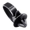 Quick Release Cable Zip Ties Cable Clips for Vehicle Wire Securing Easy Installation Nylon Fasteners Black