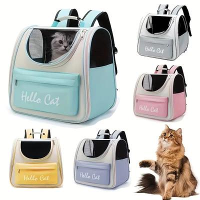 Breathable Travel Puppy Bags Creative Pet Carry Backpack Pet Backpack Carrier Outdoor Travel