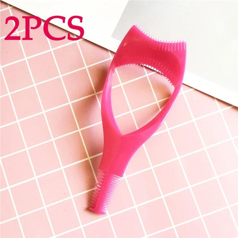 Wimpern Werkzeuge 3 In 1 Make-Up Mascara Schild Schutz Curler Applikator Kamm Guide Karte Make-Up Werkzeug Schönheit Kosmetik