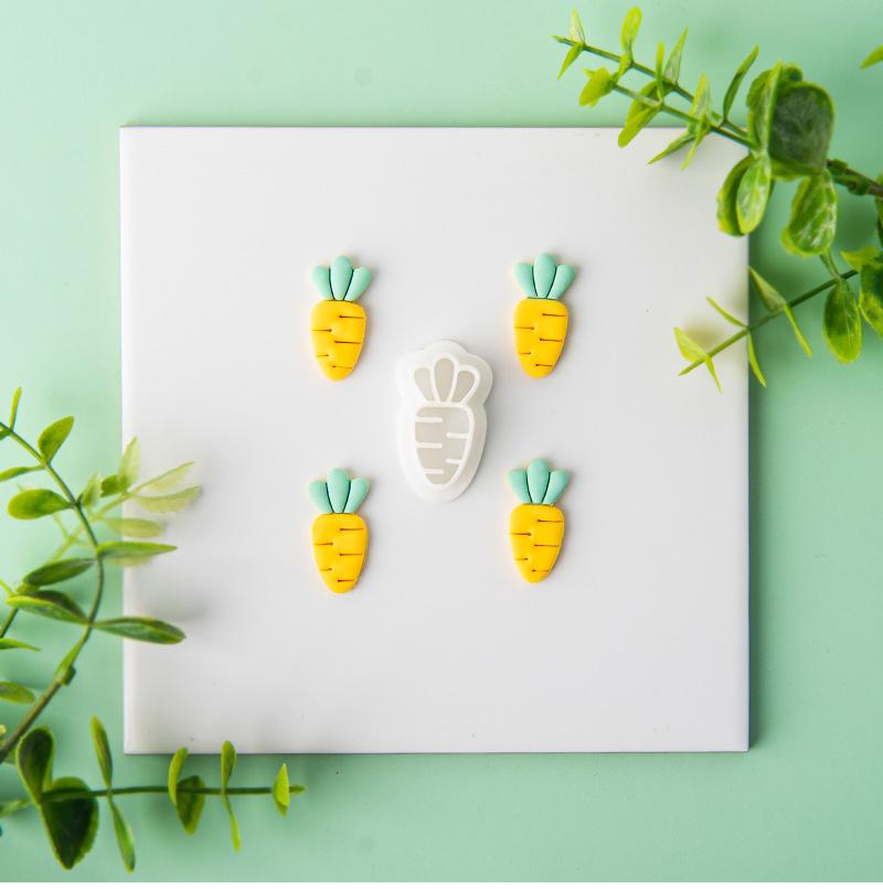 Polymer Clay Cutter Geometry Clay Embossed Molds for Earrings Jewellery Making DIY Soft Pottery Handmade Earrings Cutting Mold