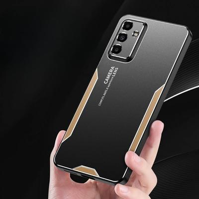 Samsung M55 Cep Telefonu Kılıfı A55 A54 A35 Sert Kabuk Metal S24 S23 S22ultra Tam Kapak Düşmeye Karşı Uyumlu
