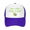 Wasser sparen Tequila trinken Lustige LKW-Fahrerhüte Baseballkappe Verstellbare Snapback-Kappe für Unisex und WoUnisex Lila 7