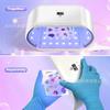 High Intensity 96W UV Lamp for Efficient Resin Curing Professional Nail Light with Time Control Multifunctional LED Lamp