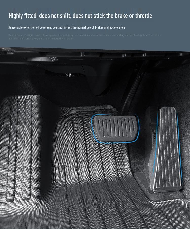 Eco-Friendly TPE Floor Mats for 18-26 Volvo XC60 - Includes Dirt-Resistant Trunk Mat