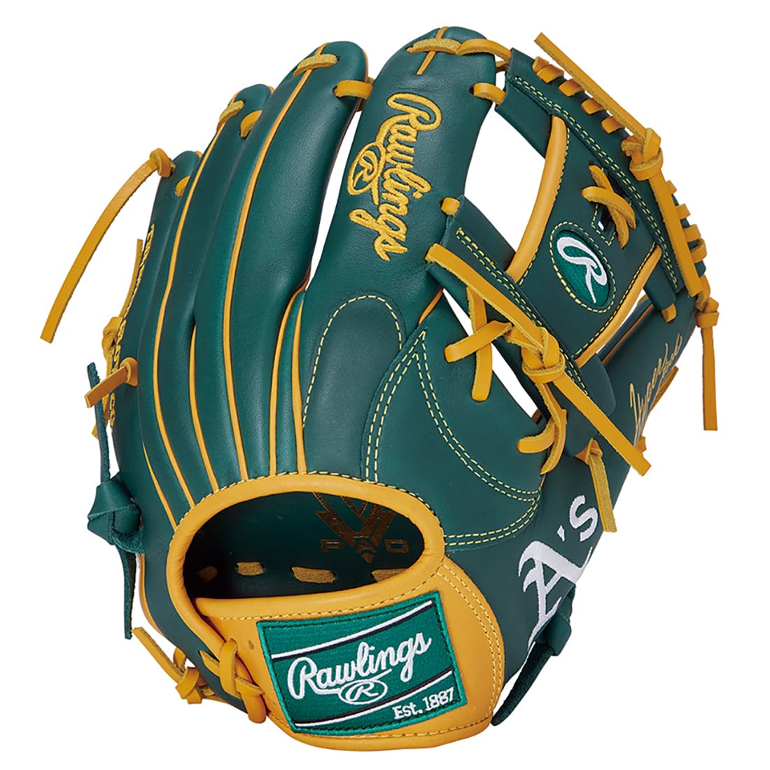 Rawlings HYPER TECH MLB Infield Glove 11.25 inches Athletics