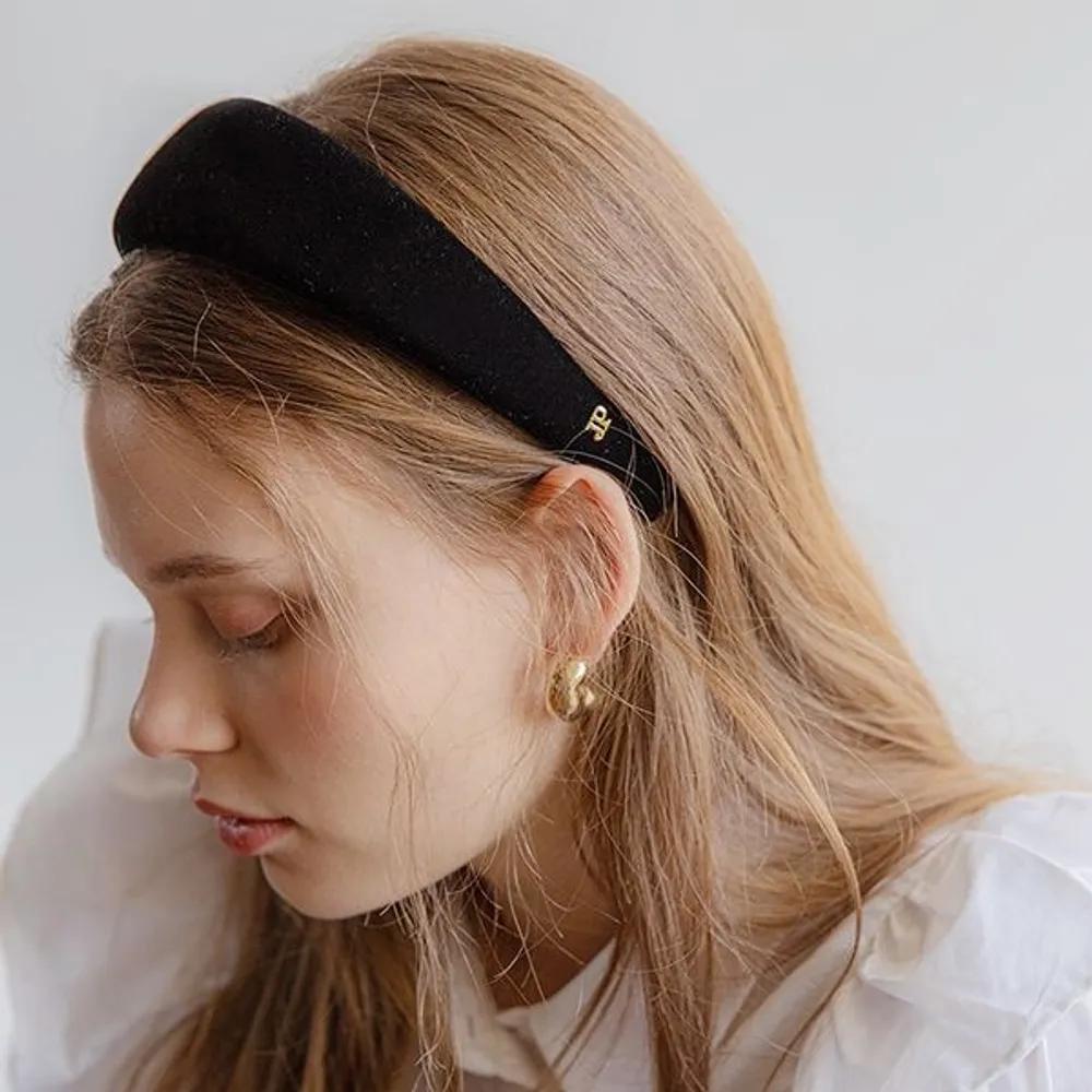 Wide Velvet Hairband JP-21-022HB black