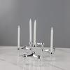 Modern Minimalist Metal Triangle Candlestick Desktop Atmosphere Ornaments Model Living Room Coffee Table Home Decor