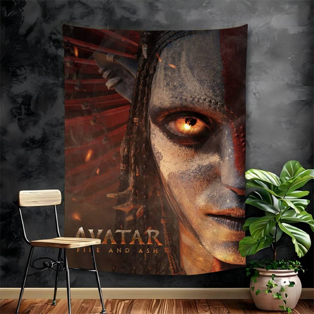 

Scifi Movie AAvatar FFire And Ash ANIME Colorful Tapestry Wall Hanging Bohemian Wall Tapestries Mandala Wall Hanging Sheets 74x94cm(29x37in)