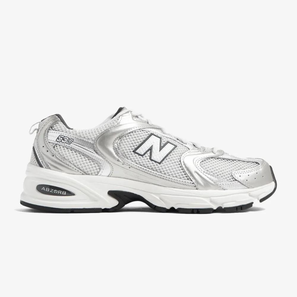 New Balance Running Shoes 530 Silver Sneakers MR530LG 235