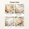 Cylindrical Quilt Compression Bags Large Capacity Stripe Household Quilt Foldable Storage Bag Storage Organization Tools