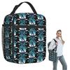 I Know I Play Like A Gril Try To Keep Up Hockey Insulated Lunch Bag for Women Kids Leakproof Food Boxes Thermal Lunch Box Tote