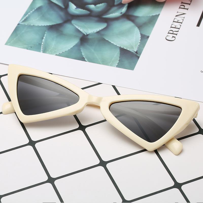 JYL TSCat Eye Sunglasses Slim Face Women 2155 A-4544