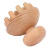 Wood Head Massager Octopus Shape Remove Discomfort Reduce Stress Head Massage Tool for Headache