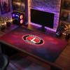 Charlton Athletic FC Theme Pattern Mouse Pad, Soccer Logo Design XXL Gaming Desk Mat Non-Slip Computer Mouse Pad