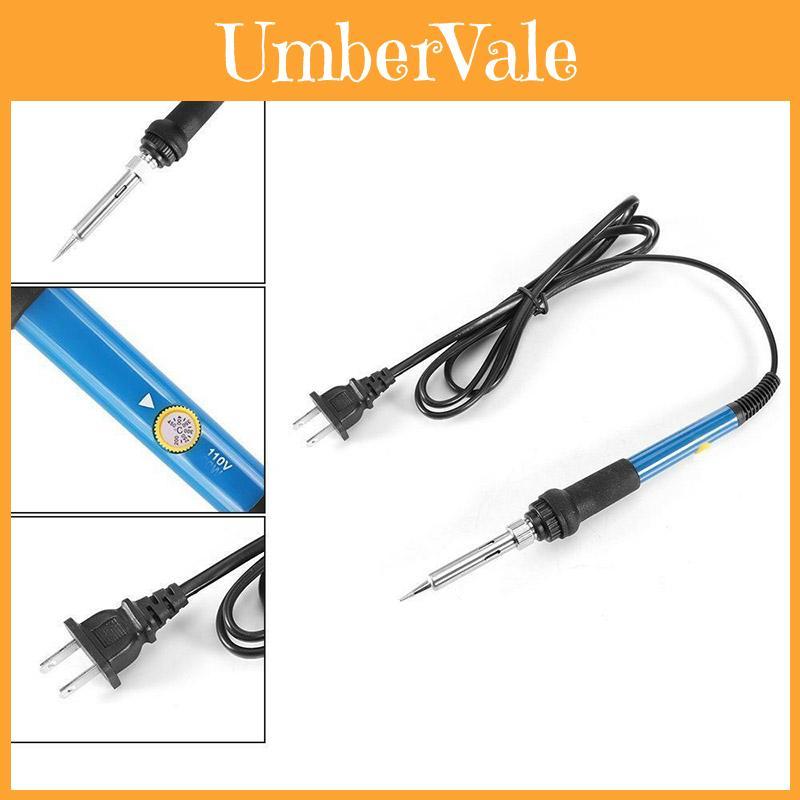 110v220v 60w Adjustable Electric Temperature Gun Welding Soldering Iron Kit
