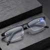 New Fashion Presbyopic Glasses For Men Anti Blue Light Reading Glasses +1 0 To +4 0 Hyperopia Eyewear Trendy Design