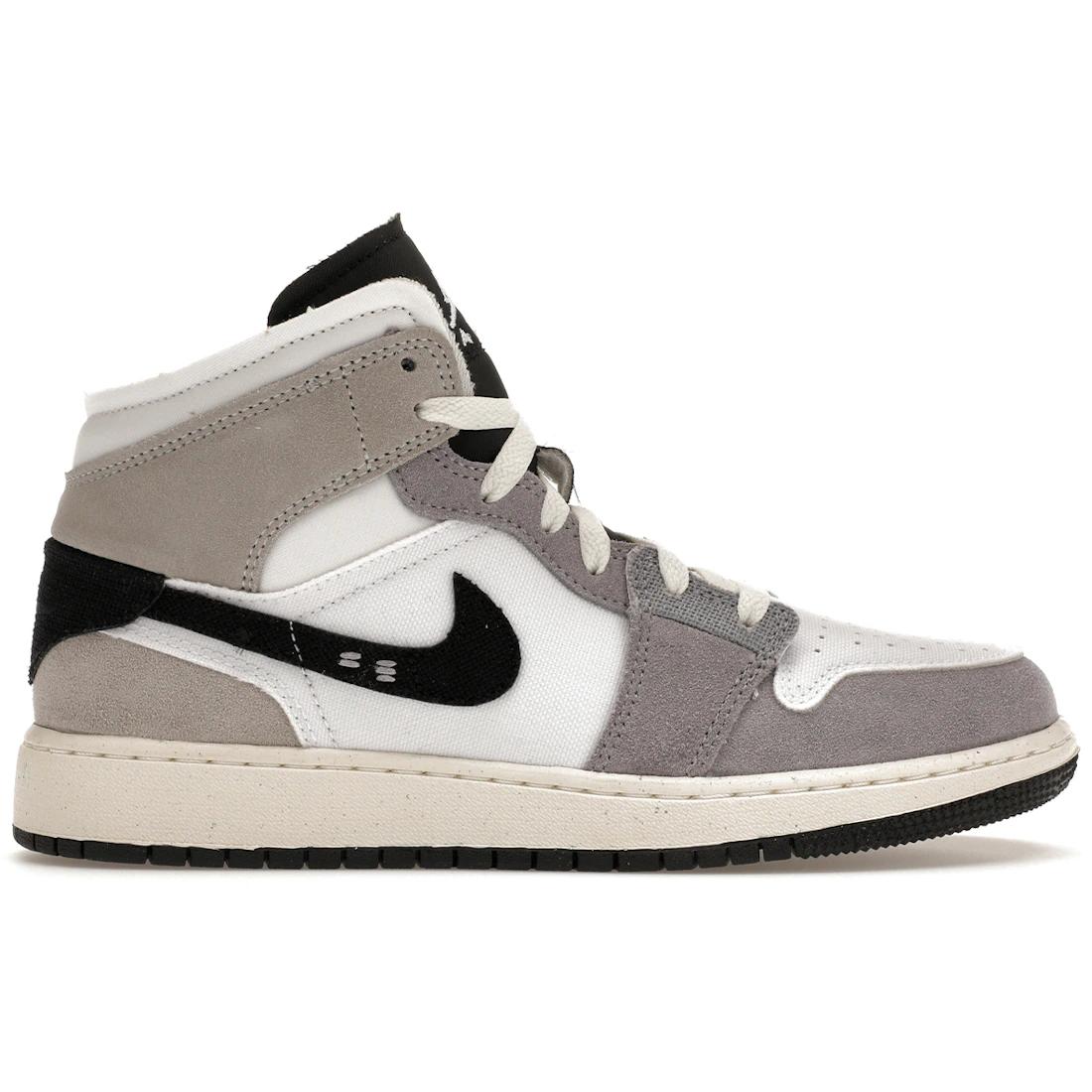 

Sneaker Jordan 1 Mid SE Craft White Cement Grey Black (GS)(FD9091-002) 36.5