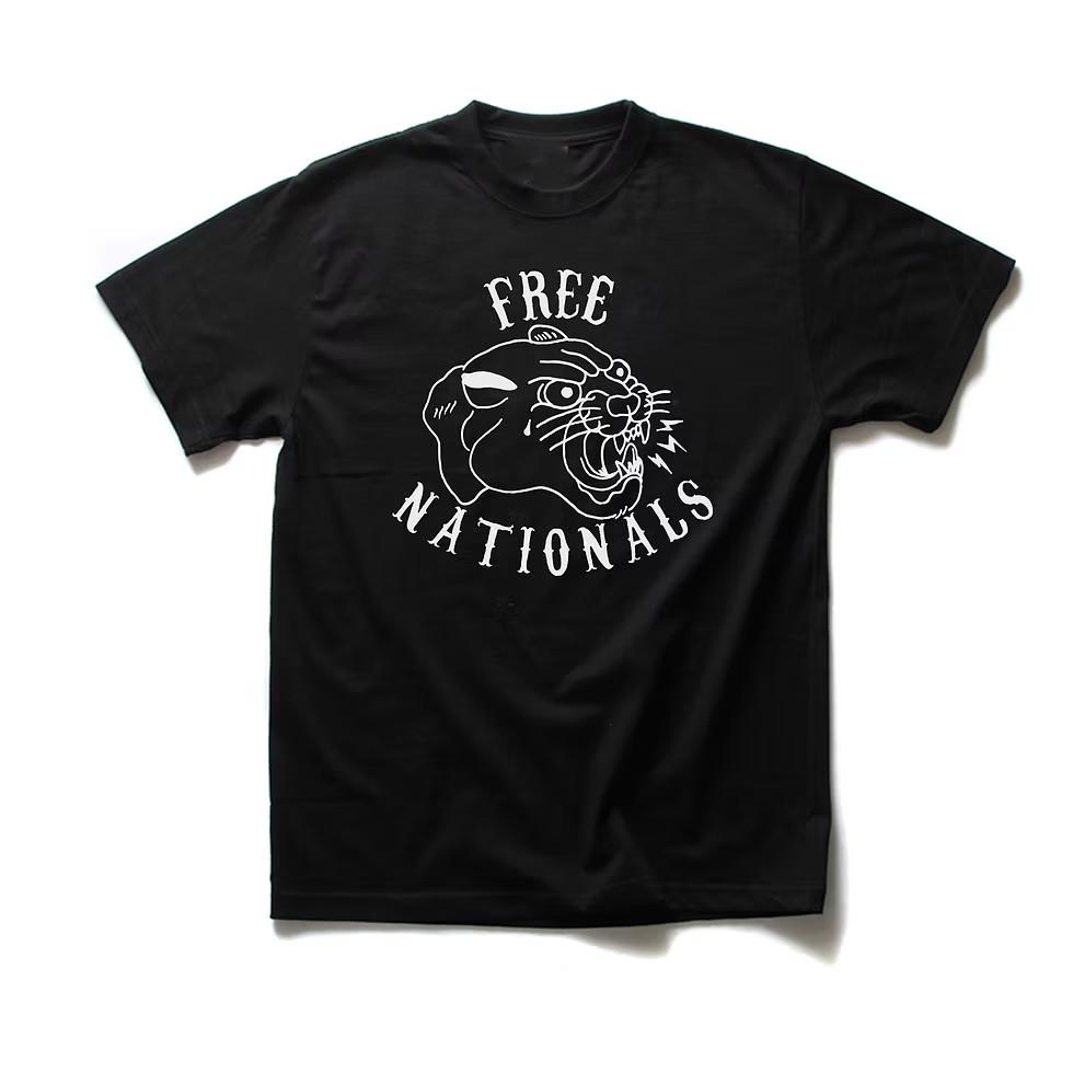 NEW Free Nationals Band Logo T Shirt Black All Size S to 5XL Unisex T-Shirt M