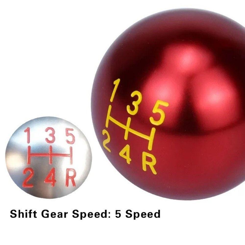 Aluminum Gear Shift Knob Round Shape Car Gear Level Knobs Car Shifter Lever Car Accessories