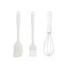 Mini Set da Cottura in Silicone: Spatola, Frusta e Pennello da Cucina Resistenti al Calore