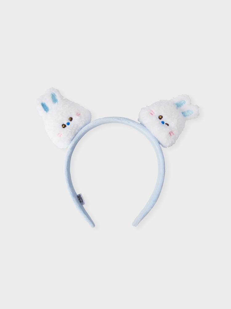 Bunini Plush Headband (White)