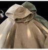 Men's Trendy Autumn Embroidered Suede Hoodie - Versatile High Street Style Jacket