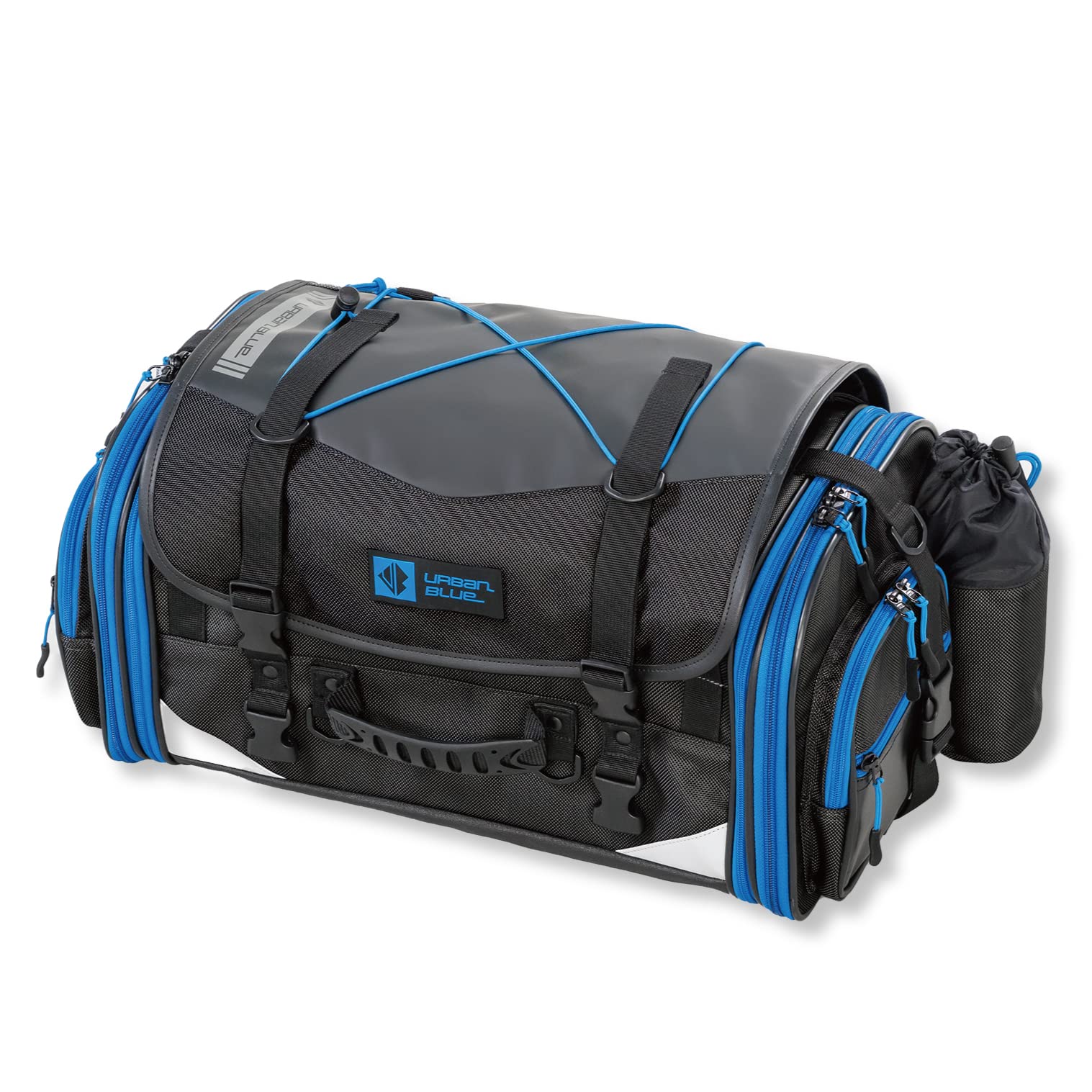 

TANAX MOTOFIZZ Motorcycle Middle Field Seat Bag Urban Blue Capacity 29-40L MFK-275