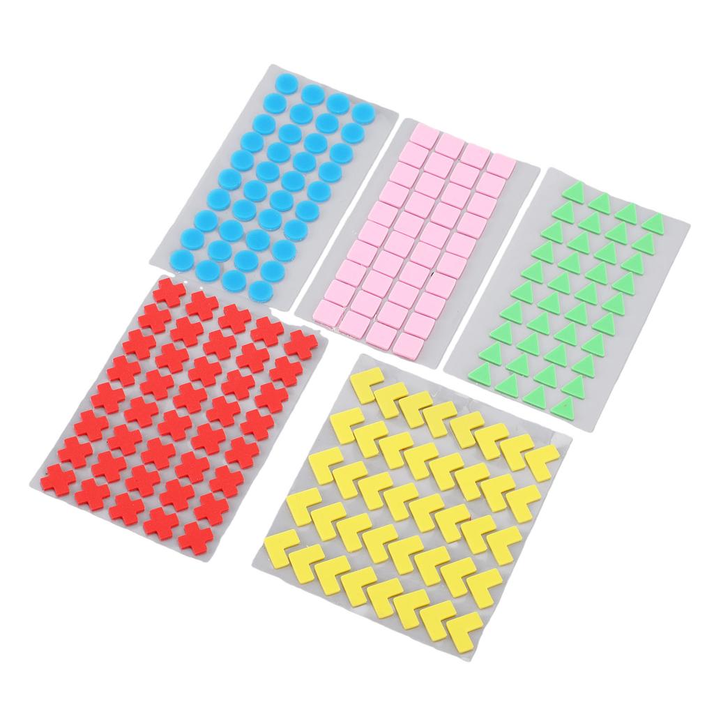 200 Pcs Bump Dots for Visually Impaired Silicone Low Vision Braille Stickers Raised Tactile Dots for Keyboard Switches