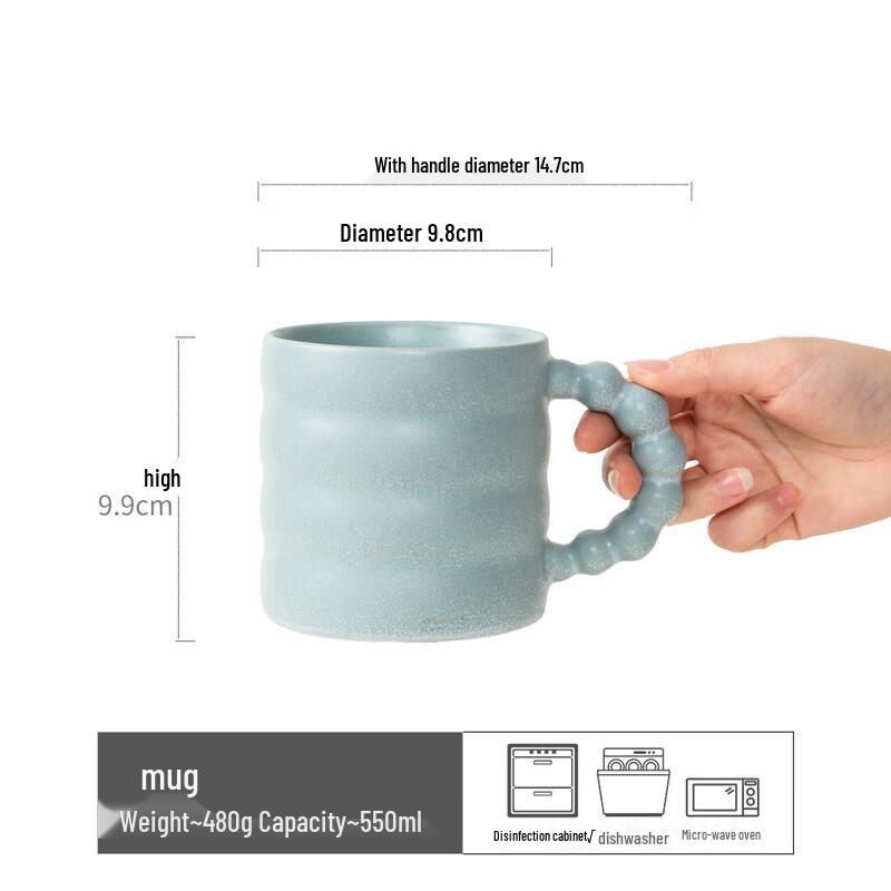 

OLOEY Ning Shu Creative Ceramic Mug 550ML