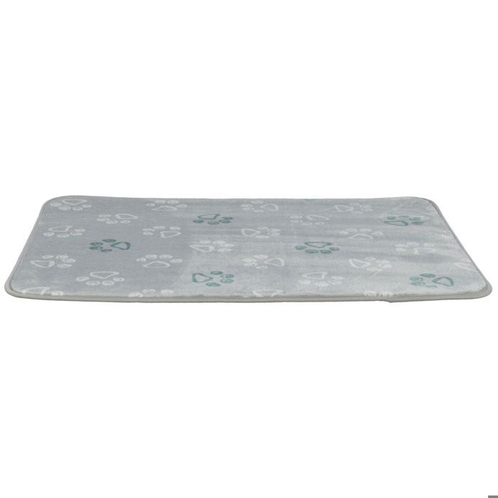 Matelas Pour Chien - TRIXIE - Jimmy Soft - 90x68 Cm - Gris - Intérieur - Carré