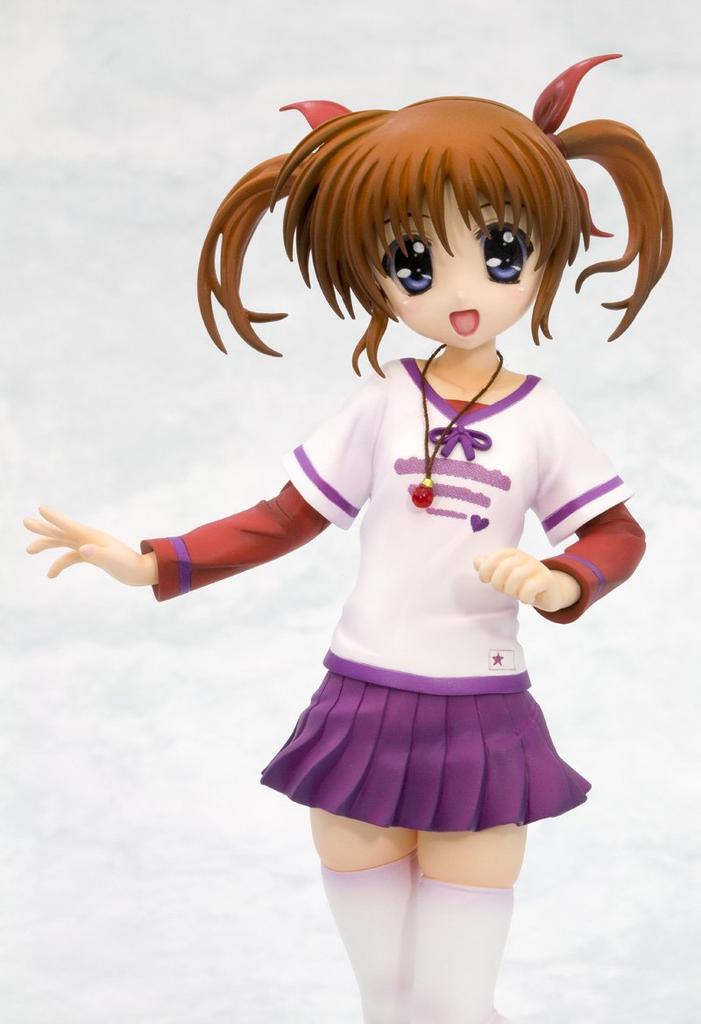 Kotobukiya Magical Girl Lyrical Nanoha The MOVIE 1st Nanoha Takamachi Scale PVC Painted Finished Product -Private Clothes- 1/8