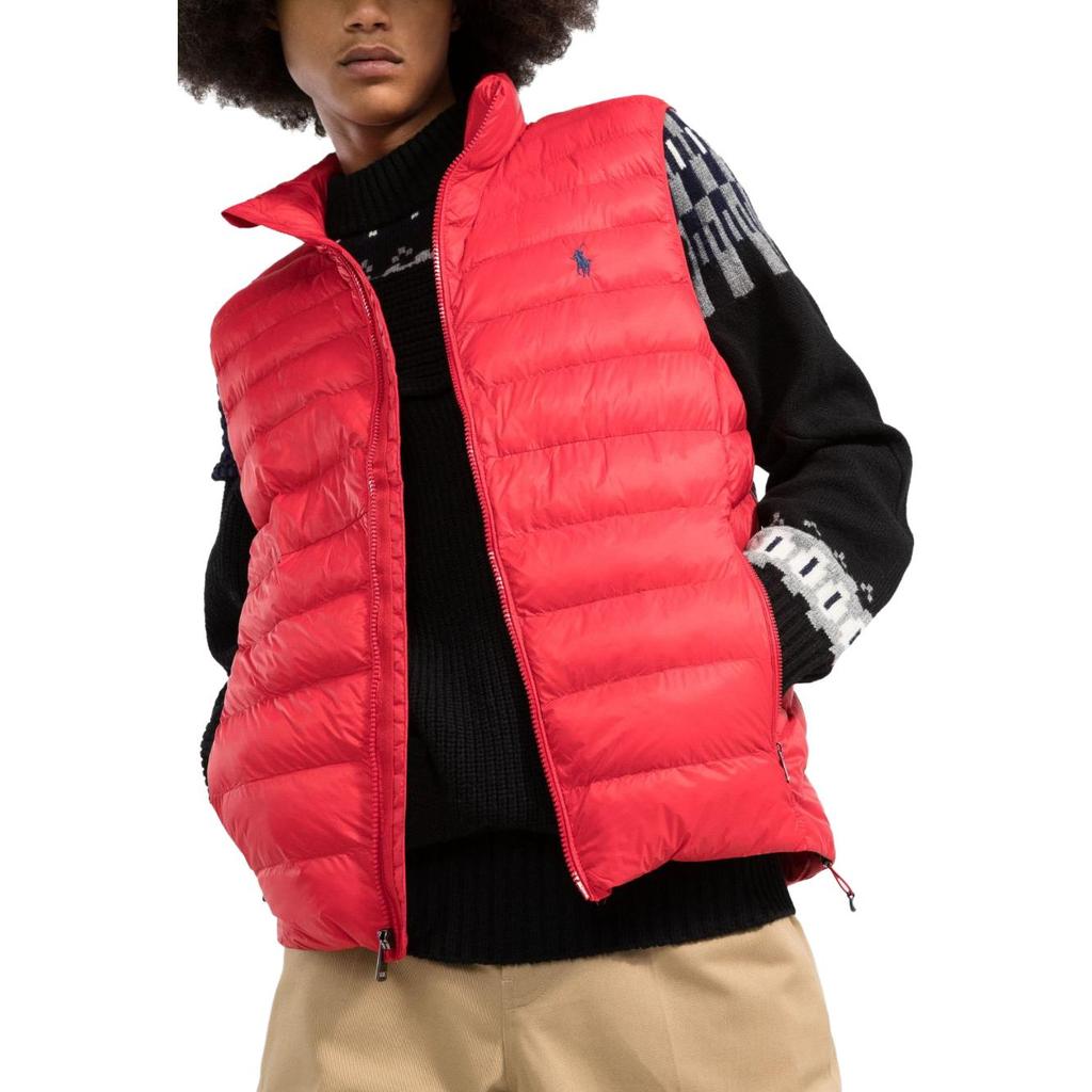 Polo Ralph Lauren Ss23 Solid Color Logo Embroidered Quilted Vest Men Vests 710810898-004