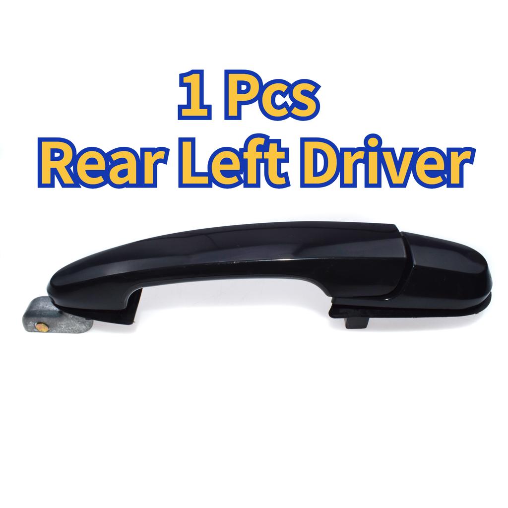1 Pcs Black Front Rear Left Driver or Right Passenger Exterior Car Door Handle For Hyundai Tucson 2006 2007 2008 2009 2.0L 2.7L