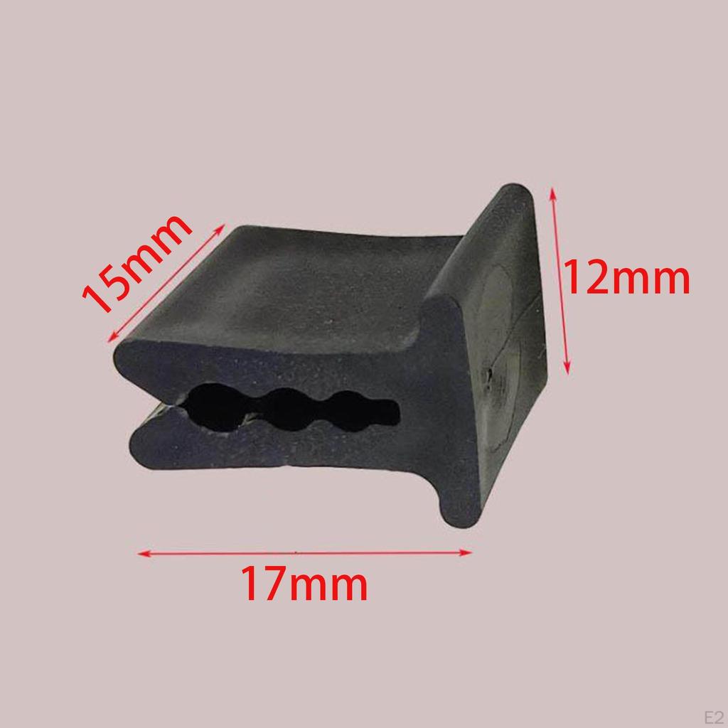 100 Stück Gewächshausfolienklemmen Schattierungsnetz-Clips Robust für 2 mm bis 5 mm Stahldraht Plane PP