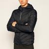 Emporio Armani EA7 FW20 Solid Color Zip-Up Hooded Lightweight Regular Fit Long Sleeve Down Jacket Men Jackets Black 8NPB07PNE1Z1200